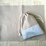 究極シンプル　ストライプ　給食セット