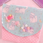 ラミネート動くパーツの移動ポケット
