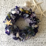 水鏡様 お取置き  夏の紫陽花リース