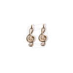 PDT-1784-G【2個入り】ミュージッククレフノートペンダント,Music Clef Note Pendant