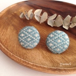 こぎん刺しイヤリング