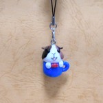 ミニモルモットのストラップ 三毛