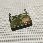 移動ポケット　くじらカモフラ　カーキ　クリップ付き
