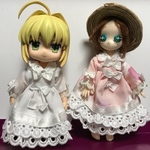 【オビツ11 服】ドリーミングリボンワンピ