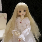 オーナーさんとお揃いドール用 ネックレスSD,SDM共通(ピンク) 