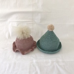 jinjnlove様専用 とんがり帽子 ボーラーハット   麦わら帽子