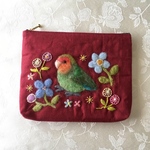 コザクラインコの ポーチ