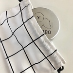 お弁当袋　モノトーン