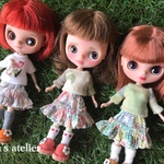 プチブライス★フリフリスカート