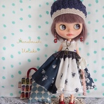 ＊大人可愛いワンピース＊トータルコーディネート８点セット＊ blythe outfit＊ブライス ＊