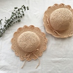 洗える・折りたたみできるナチュラルサマーハット