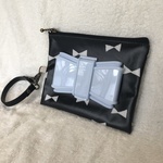 miniビタットウエットポーチ（水色リボンｂ）