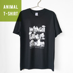 しあわせの本棚Tシャツ