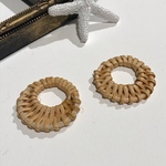 ラタン  チャーム ヴィンテージ タイプ サークル型 ２個 