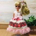 18 【再販１8】リカちゃんワンピース☆ハンドメイド 