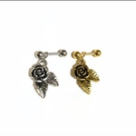 軟骨ピアス 薔薇 