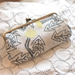 tanpopo  親子がま口長財布