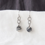 【ya様専用】Twist Ring Pierce（ゼブラジャスパー）
