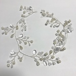 ★ラスト１在庫処分SALE★かすみ草小枝ヘッドドレス SILVER