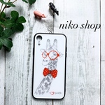 キリン柄  強化ガラスiPhoneケース