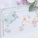 【4colors】Butterfly effect イヤリング・ピアス