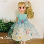 22 【再販3】【送料無料】リカちゃんワンピース☆ハンドメイド 