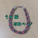 うみ様専用ページ