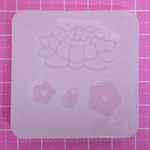 シリコンモールド 蓮と花 