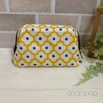 モロッカン風花柄  ワイヤーポーチ