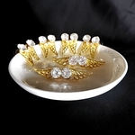 ピアスJewel wings Gold  宝石天使のピアス ゴールド