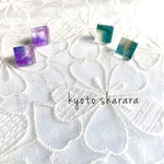 ＊ぼかし和紙＊ピアス/イヤリング