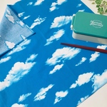 50×50 青空と雲柄 お弁当 ハンカチ 包み ランチクロス 大きめ