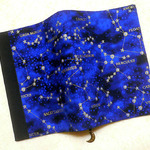 ブックカバー・文庫　*星座　プラネタリウム*