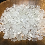 お部屋にパワースポット セット 木製プレート 天然水晶さざれ石 50g 開運インテリア 浄化 