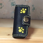 革のキーケース