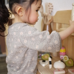 子供用ニットプルオーバーの型紙