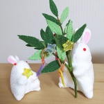 七夕🎋うさぎ(お盆無し)