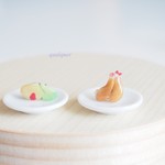 エビフライ＆オムライス　ピアス