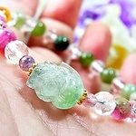 【今月のお得品】★金運アップ/宝石質トルマリンの可愛い貔貅 ヒキュウ◆Y75◆風水/縁起物/令和の記念◆エネルギーの浄化/ストレス軽減◆ 