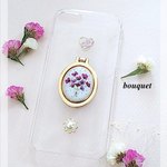 kobanaの花束　スマホリング　全機種対応　スマホケース
