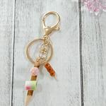 春の和菓子 みたらし団子 練り切り キーホルダー