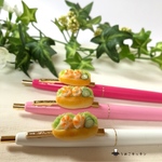 【ボールペン】エビチーズサンド　ミニチュアパン