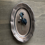 Violet brooch【black】