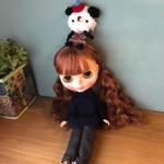★帽子パンダ ブライスのお持たせ13★くま太郎