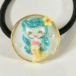 952)マーメイド人魚姫ヘアゴム  レジン