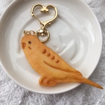   フェイククッキー セキセイインコ チャーム　フェイクスイーツ