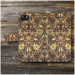 【ウィリアムモリス Bullerswood カーペット】スマホケース手帳型 全機種対応 絵画 名画 人気 プレゼント かわいい iPhoneXR