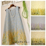 【再販】ミモザ💐ノースリーブチュニック