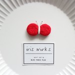 ○ボーダーに合わせたい brooch butterfly○ RED