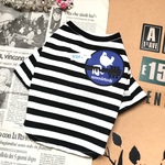 lalatoissyo様 専用作品　 黒×白ボーダーロックTシャツ＆チェックスカートパーツ　RSH2　　